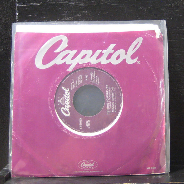 Minnie Riperton - Here We Go / Return To Forever 7" Mint- 4902 Vinyl 45 Capitol - Shuga Records