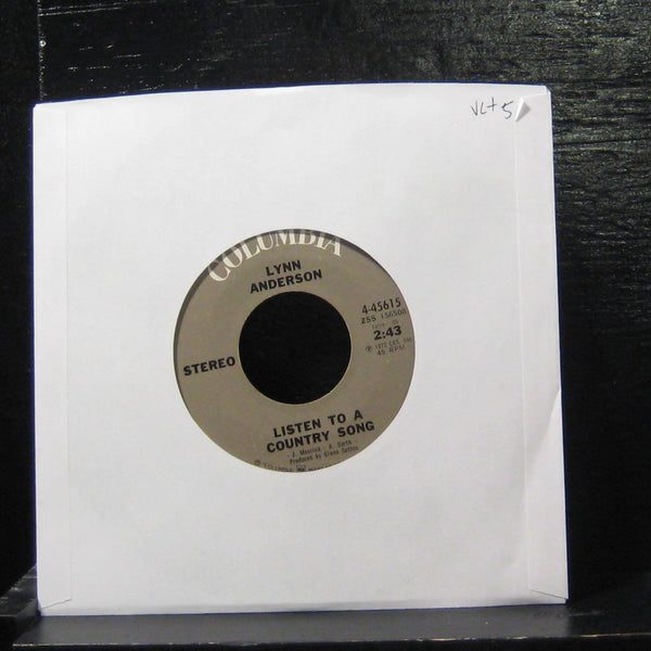 Lynn Anderson - Listen To A Country Song 7" VG+ 4-45615 Vinyl 45 - Shuga Records