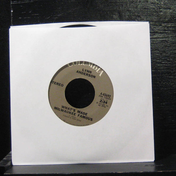 Lynn Anderson - Fool Me / What's Made Milwaukee Famous 7" VG+ 4-45692 Vinyl 45 - Shuga Records