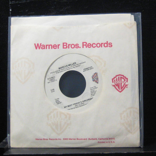 Marcus Miller - My Best Friend's Girlfriend 7" Mint- 7-29275 Vinyl 45 Promo - Shuga Records