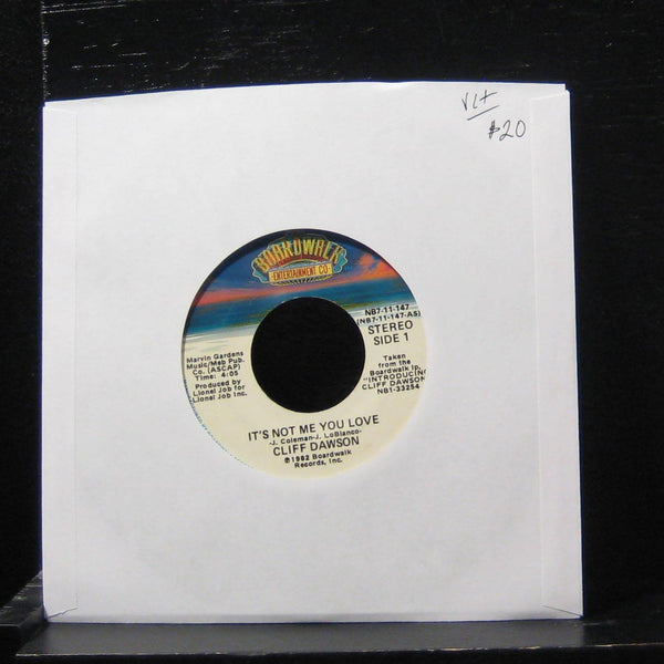 Cliff Dawson - It's Not Me You Love 7" VG+ NB7-11-147 Vinyl 45 1982 USA - Shuga Records