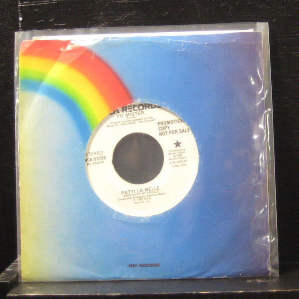 Patti La Belle - Yo Mister / I Can Fly 7" Mint- MCA-53728 Vinyl 45 Promo - Shuga Records