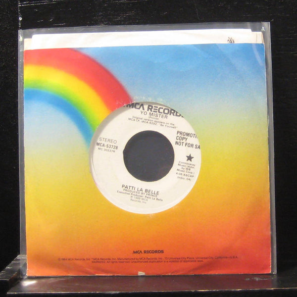 Patti La Belle - Yo Mister / I Can Fly 7" Mint- MCA-53728 Vinyl 45 Promo - Shuga Records