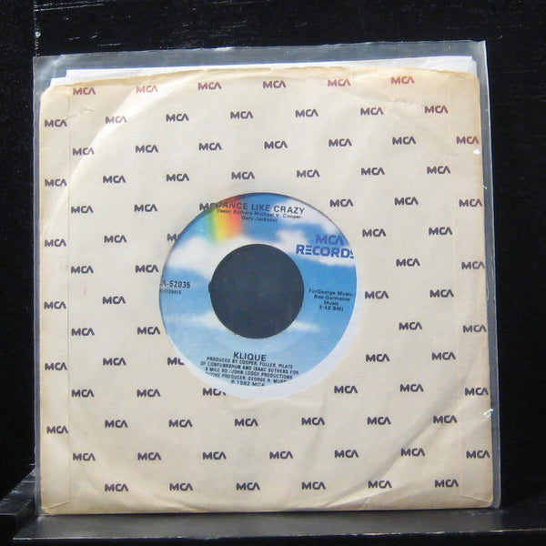 Klique Dance - Like Crazy / Best Of Love 7" Mint- 52035 Vinyl 45 - Shuga Records