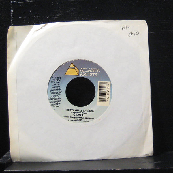 Cameo - Pretty Girls / Dub 7" Mint- 874 050-7 Vinyl 45 Atlanta Artists 1989 - Shuga Records