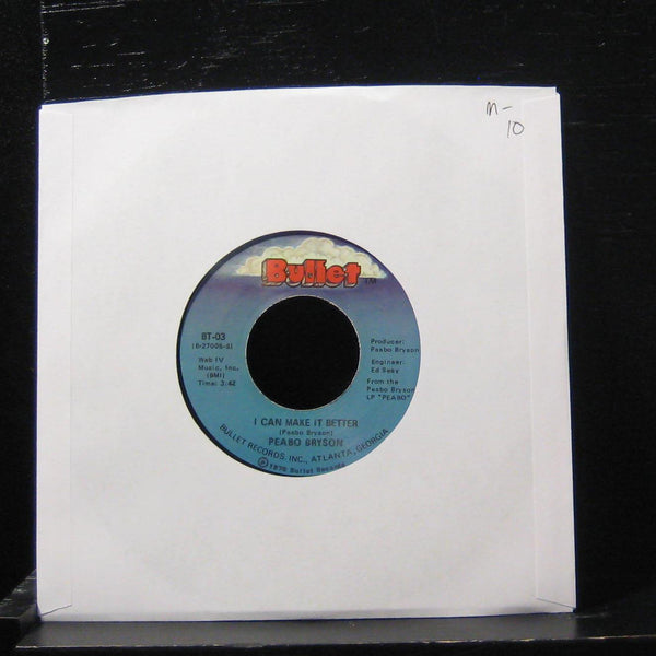 Peabo Bryson - I Can Make It Better / Smile 7" Mint- BT-03 Vinyl 45 - Shuga Records