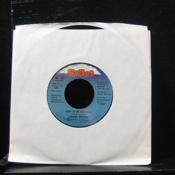 Peabo Bryson - Underground Music 7" VG+ BT-01 Vinyl 45 Bullet Records - Shuga Records