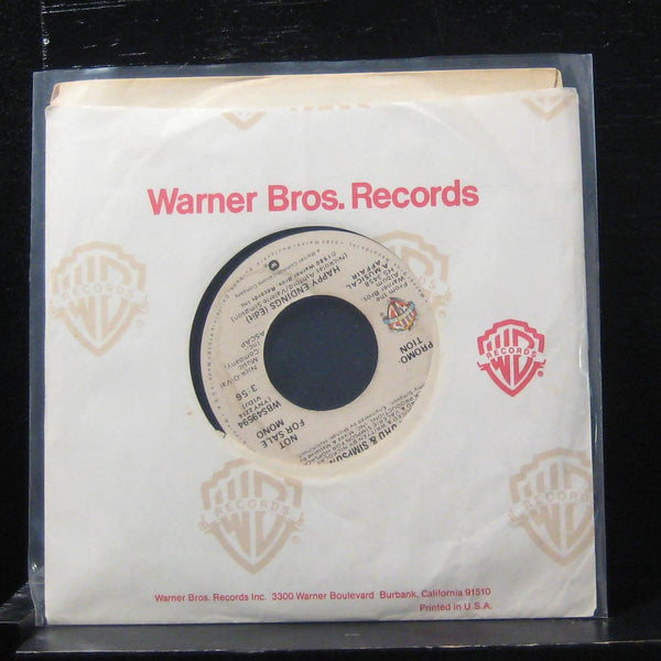 Ashford & Simpson - Happy Endings / Happy Endings 7" VG+ WBS49594 Vinyl 45 Promo - Shuga Records