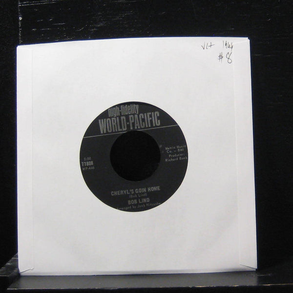 Bob Lind - Cheryl's Going Home / Elusive Butterfly 7" VG+ 77808 Vinyl 45 1966 - Shuga Records