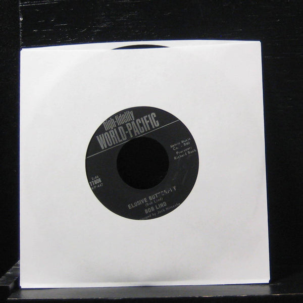 Bob Lind - Cheryl's Going Home / Elusive Butterfly 7" VG+ 77808 Vinyl 45 1966 - Shuga Records