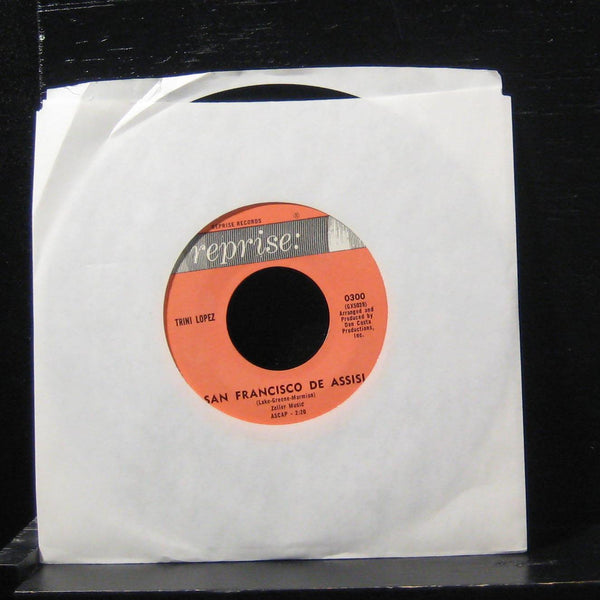Trini Lopez - San Francisco De Assisi / Michael 7" VG+ 0300 Vinyl 45 - Shuga Records