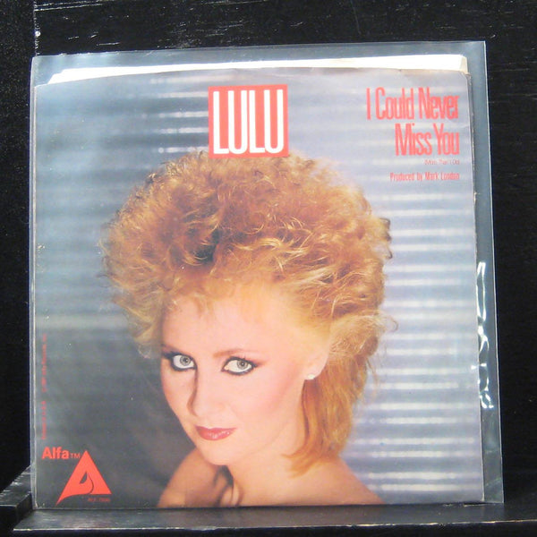 Lulu - I Could Never Miss You (More Than I Do) 7" VG+ ALF-7006 Vinyl 45 - Shuga Records