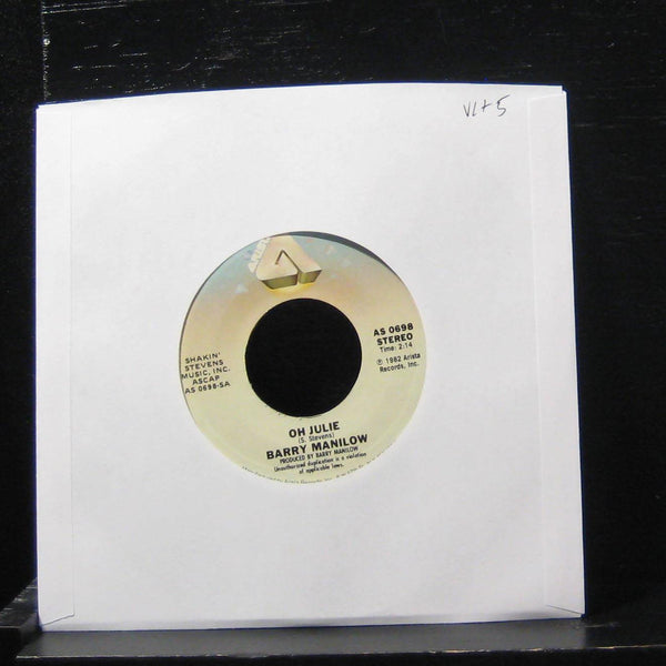 Barry Manilow - Oh Julie / Break Down The Door 7" VG+ AS 0698 Vinyl 45 - Shuga Records
