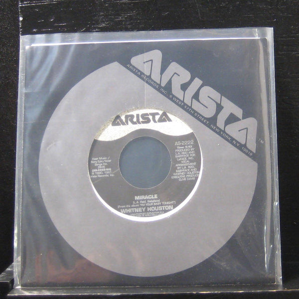 Whitney Houston - Miracle / After We Make Love 7" Mint- AS-2222 Vinyl 45 - Shuga Records
