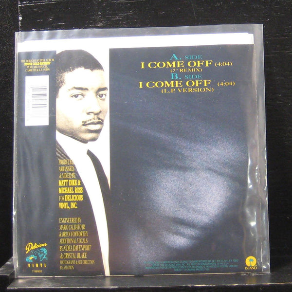 Young M.C. - I Come Off / I Come Off 7" Mint- 7-98993 Vinyl 45 1990 - Shuga Records