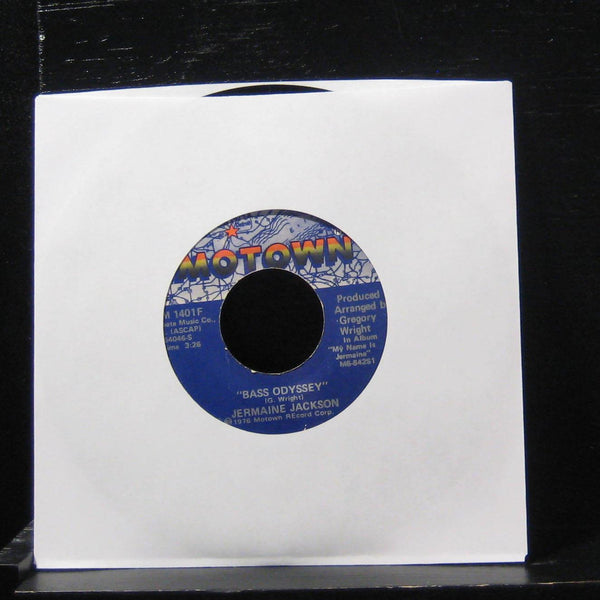 Jermaine Jackson - Let's Be Young Tonight / Bass Odyssey 7" VG+ M 1401F Vinyl 45 - Shuga Records