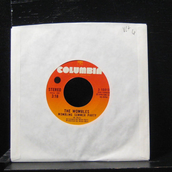 The Wombles - Wombling Summer Party / Wimbledon Sunset 7" VG+ 3-10013 Vinyl 45 - Shuga Records
