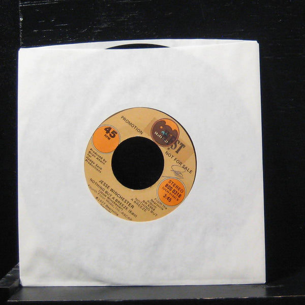 Jesse Winchester - Nothing But A Breeze 7" VG+ BSS 0318 Vinyl 45 Promo - Shuga Records
