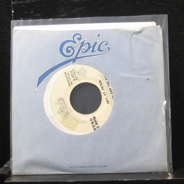 Flash And The Pan - Hey St. Peter / Hey St. Peter 7" VG+ 8-50715 Vinyl 45 Promo - Shuga Records