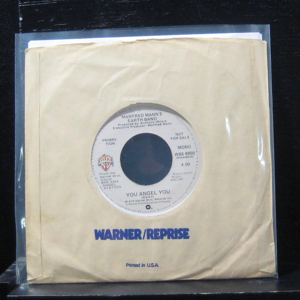 Manfred Mann's - Earth Band You Angel You 7" VG+ WBS 8850 Vinyl 45 Promo - Shuga Records