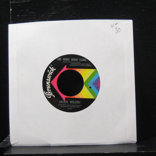 Jackie Wilson - Since You Showed Me How To Be Happy 7" VG+ 55354 Vinyl 45 - Shuga Records