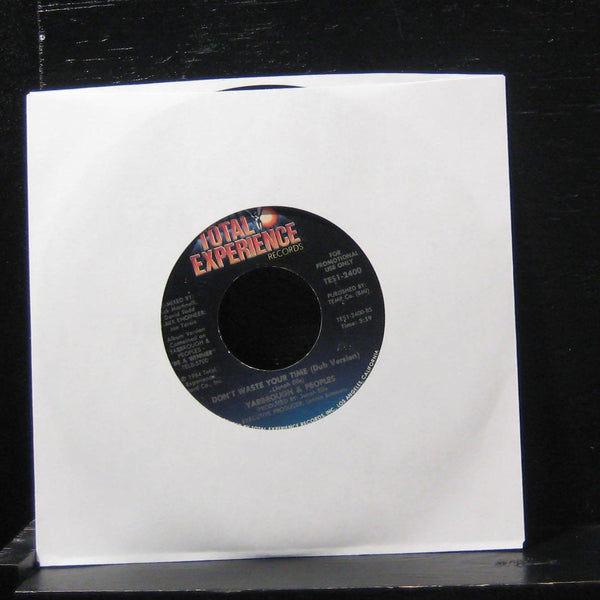 Yarbrough & Peoples - Don't Waste Your Time 7" VG TES1-2400 Vinyl 45 Promo - Shuga Records