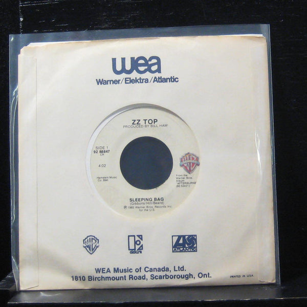 ZZ Top - Sleeping Bag / Party On The Patio 7" Mint- 92 88847 Vinyl 45 - Shuga Records