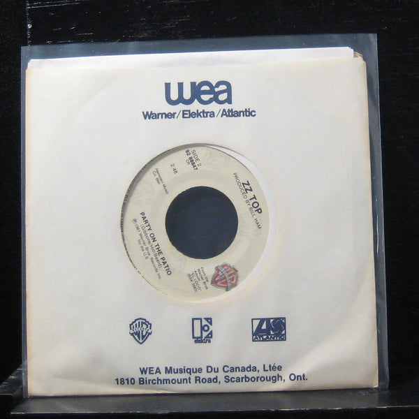 ZZ Top - Sleeping Bag / Party On The Patio 7" Mint- 92 88847 Vinyl 45 - Shuga Records