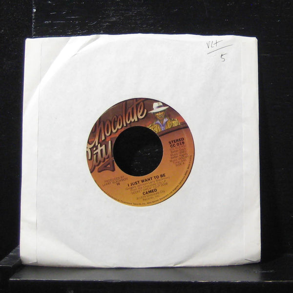 Cameo - I Just Want To Be / The Rock 7" VG+ CC 019 Vinyl 45 Chocolate City - Shuga Records
