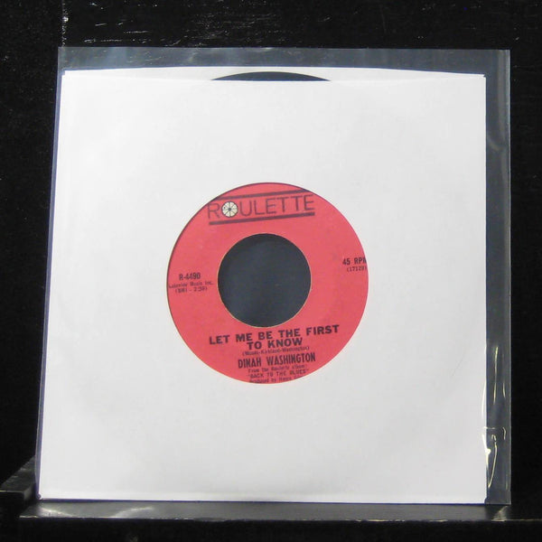 Dinah Washington - Soulville 7" VG+ R-4490 Vinyl 45 Roulette 1963 - Shuga Records