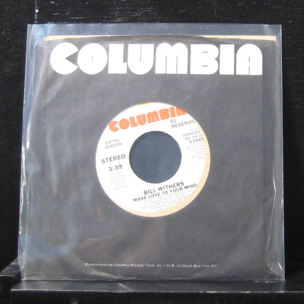 Bill Withers - Make Love To Your Mind / I Love You Dawn 7" VG+ 3-10255 Vinyl 45 - Shuga Records