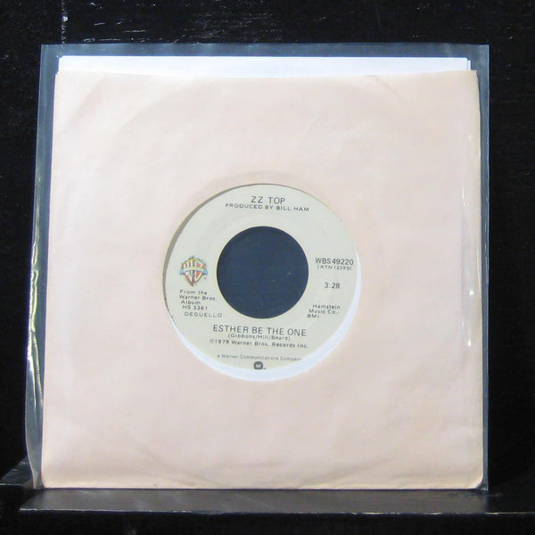 ZZ Top - Cheap Sunglasses (Edit) / Esther Be The One 7" Vinyl 45 - Shuga Records