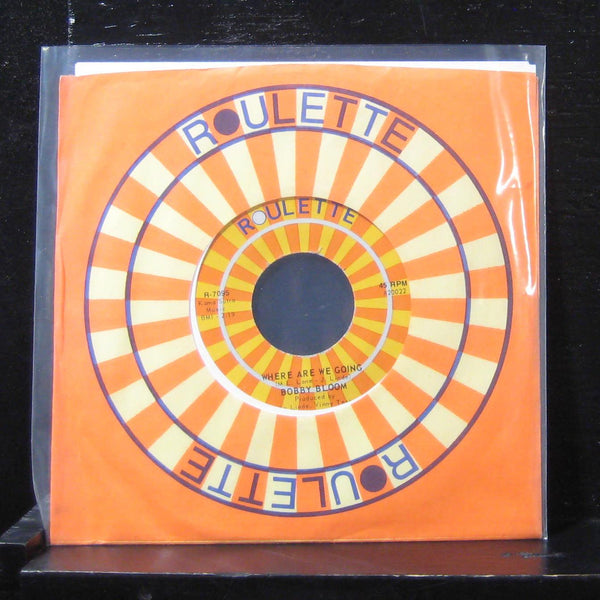 Bobby Bloom - Where Are We Going / Of Yesterday 7" Mint- R-7095 Vinyl 45 - Shuga Records