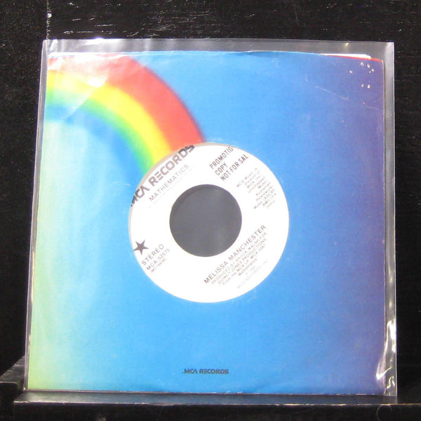 Melissa Manchester - Mathematics / Mathematics 7" Mint- MCA-52575 Vinyl 45 - Shuga Records