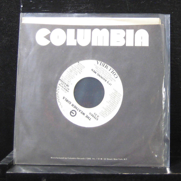 The Weather Girls - It's Raining Men 7" VG+ 38-03354 Vinyl 45 Promo - Shuga Records