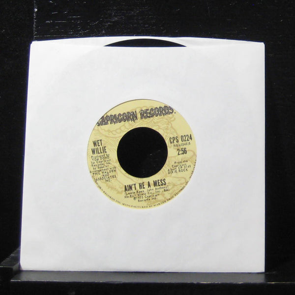 Wet Willie - Leona / Aint He A Mess 7" VG+ CPS 0224 Vinyl 45 Capricorn - Shuga Records
