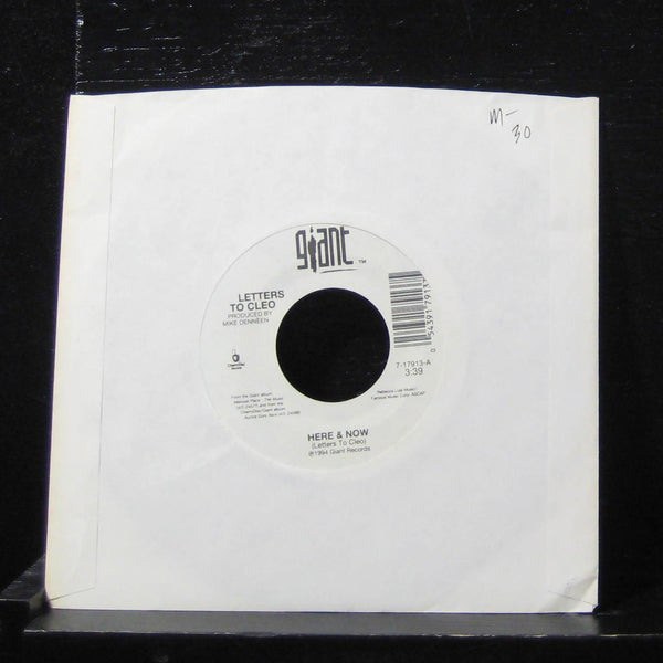 Letters To Cleo - Here & Now / Big Star 7" Mint- 7-17913  Vinyl 45 1994 USA - Shuga Records