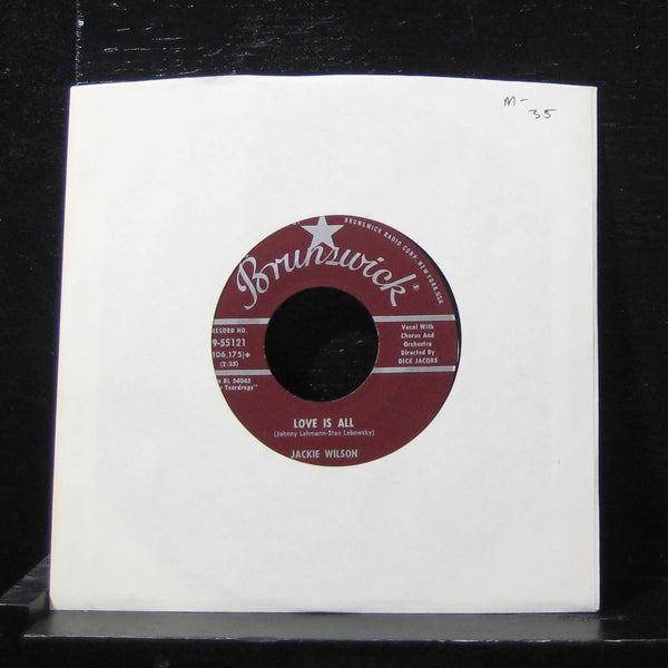 Jackie Wilson - That's Why (I Love You So) 7" Mint- 9-55121 Vinyl 45 USA - Shuga Records