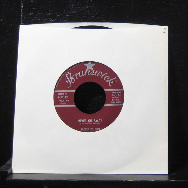 Jackie Wilson - You Better Know It / Never Go Away 7" Mint- 9-55149 Vinyl 45 - Shuga Records