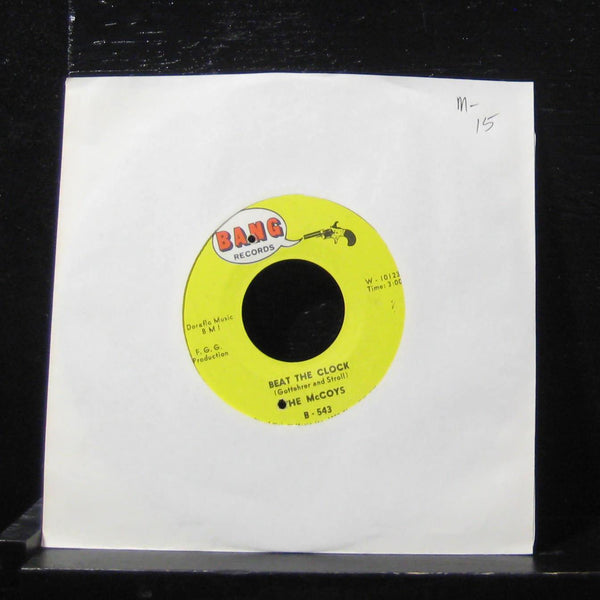 The McCoys Beat - The Clock / Like You Do To Me 7" Mint- B-543 Vinyl 45 - Shuga Records