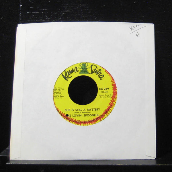 The Lovin Spoonful - She Is Still A Mystery 7" VG+ KA 239 Vinyl 45 Karma Sutra - Shuga Records