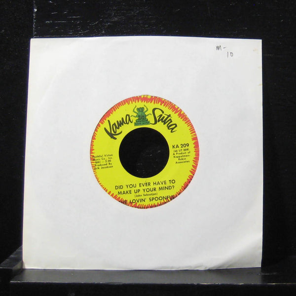 The Lovin Spoonful - Did You Ever Have To Make Up 7" Mint- KA 209 Vinyl 45 - Shuga Records