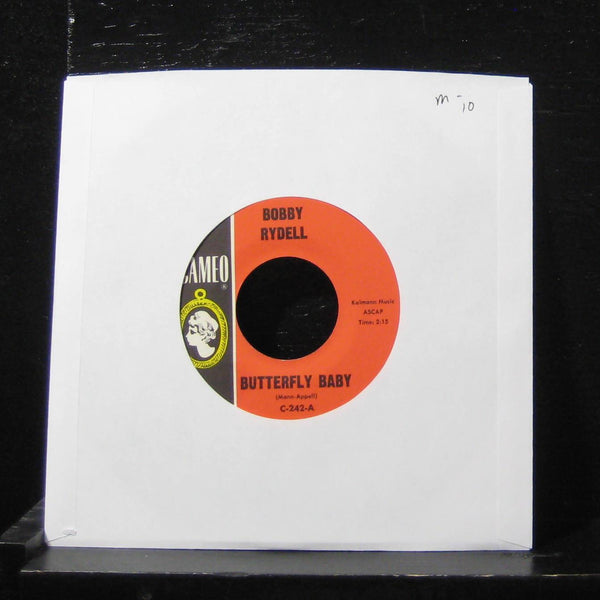 Bobby Rydell - Butterfly Baby / Love Is Blind 7" Mint- C-242 Vinyl 45 USA - Shuga Records