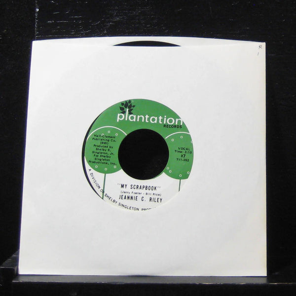 Jeannie C. Riley - The Girl Most Likely / My Scrapbook 7" VG+ PL #7 Vinyl 45 - Shuga Records