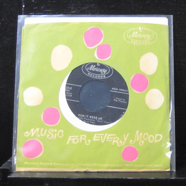 The Platters - Wish It Were Me / Wish It Were Me 7" Mint- 71502x45 Vinyl 45 - Shuga Records