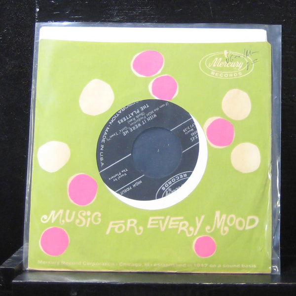The Platters - Wish It Were Me / Wish It Were Me 7" Mint- 71502x45 Vinyl 45 - Shuga Records