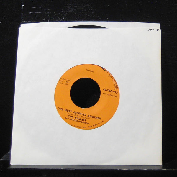 The Raelets - One Room Paradise 7" VG+ 45-TRC-972 Vinyl 45 Tangerine Records - Shuga Records