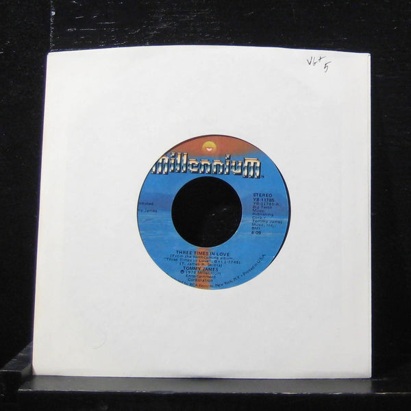 Tommy James - Three Times In Love 7" VG+ YB-11785 Vinyl 45 USA - Shuga Records