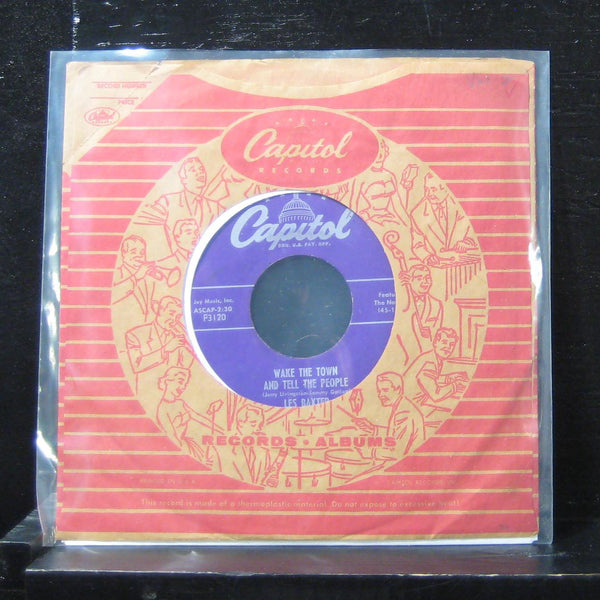 Les Baxter - I'll Never Stop Loving You 7" VG+ F3120 Vinyl 45 Capitol Records - Shuga Records