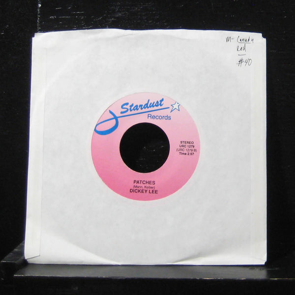 Dickey Lee / Mark Dinning - Patches / Teen Angel 7" Mint- URC 1279 Vinyl 45 Red - Shuga Records